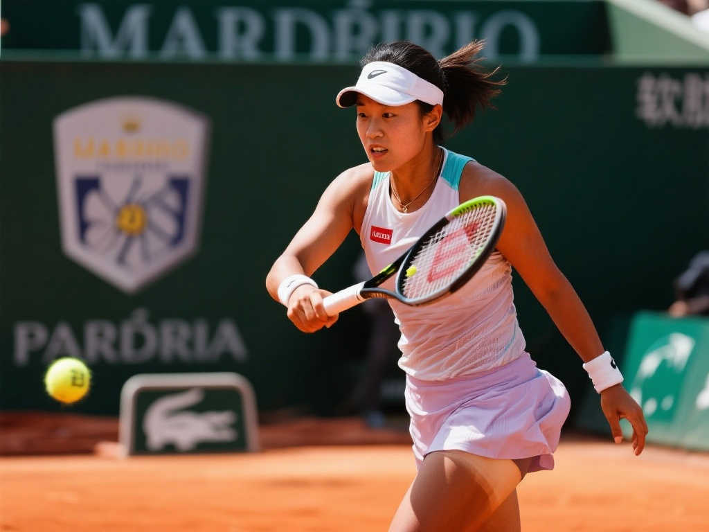 郑钦文马德里大师赛战绩低迷，1000级别赛事中表现最差